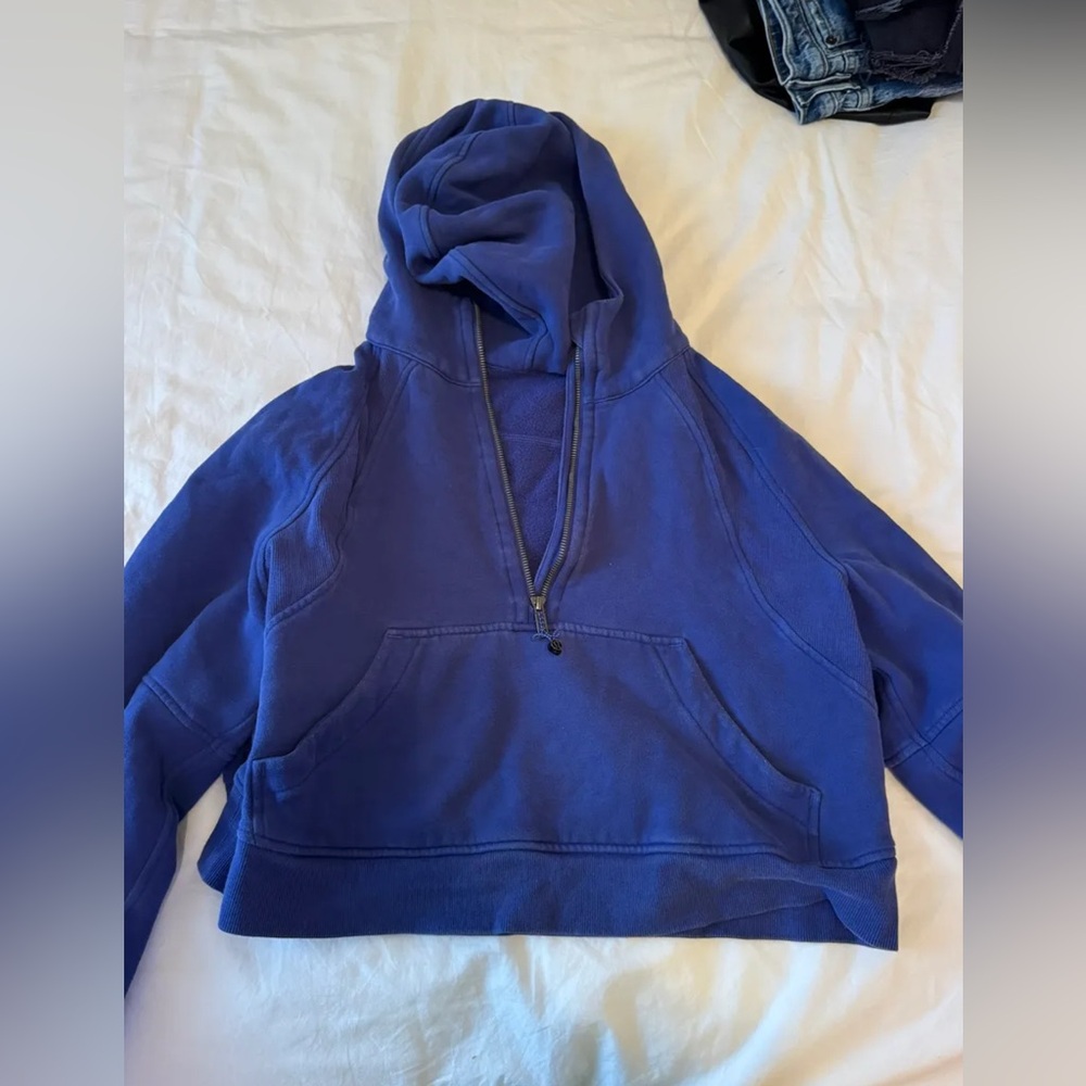 Blue Lululemon Scuba Zip